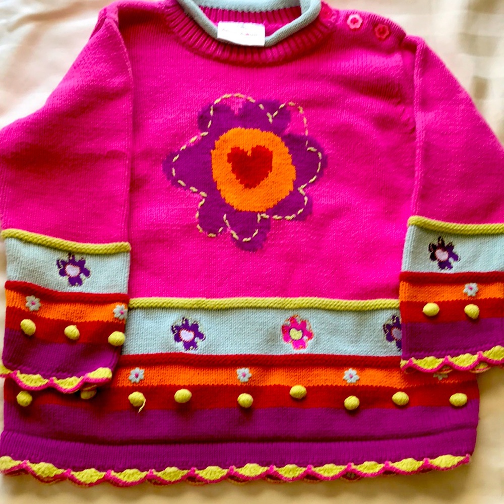 Hanna Andersson little girls sweater used like new